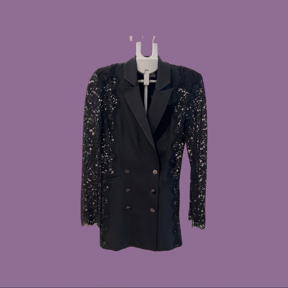 Ramy Brook  Shay Double-Breasted Blazer Dress